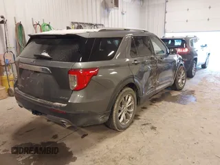 2022 Ford Explorer Limited with VIN 1FMSK8FH6NGA44738, listed as a IAAI auction lot 41282256 with 92,110 mi miles. Bid and sale history available at carsss.com. Image 4.