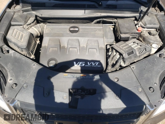 2010 GMC Terrain SLE-2 with VIN 2CTFLDEY4A6267324, listed as a Copart auction lot 57885464 with 136,137 mi miles and Salvage Title. Bid and sale history available at carsss.com. Image 11.