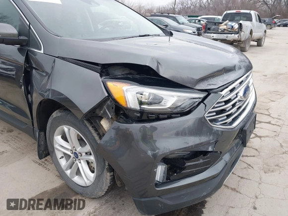 2020 Ford Edge SEL with VIN 2FMPK4J98LBB00715, listed as a IAAI auction lot 41698436 with 49,715 mi miles. Bid and sale history available at carsss.com. Image 6.