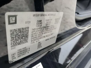 2020 GMC Yukon SLE with VIN 1GKS1AKC9LR121150, listed as a Copart auction lot 76456314 with 61,119 mi miles and Salvage Title. Bid and sale history available at carsss.com. Image 14.