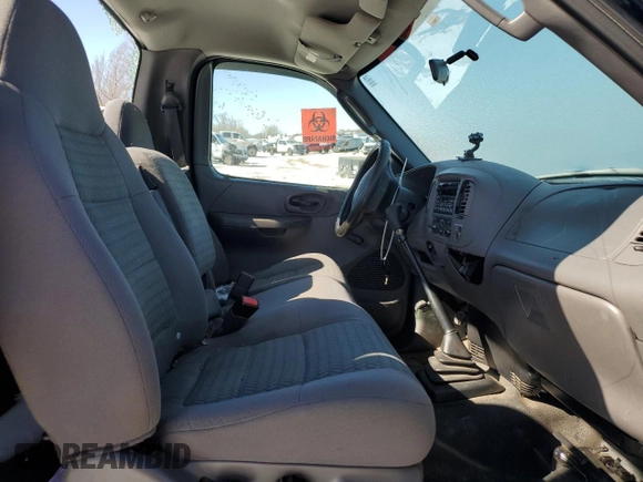 2003 Ford F-150 XL with VIN 1FTRF17263NA31862, listed as a Copart auction lot 45713375 with Not Provided miles and Salvage Title. Bid and sale history available at DreamBid. Image 10.