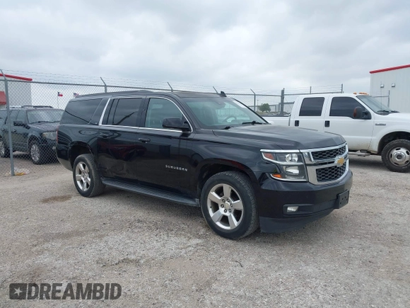 2016 Chevrolet Suburban LT with VIN 1GNSKHKC4GR233059, listed as a IAAI auction lot 42137869 with 115,571 mi miles. Bid and sale history available at carsss.com. Image 1.