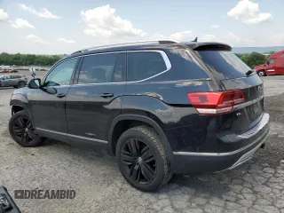 2019 Volkswagen Atlas SEL Premium z VIN 1V2NR2CA3KC603035, wystawiony jako Copart lot #60467885 z przebiegiem 97 303 mil mil oraz Szkoda całkowita • Salvage title. Historia ofert i sprzedaży dostępna na DreamBid. Obrazek 2.