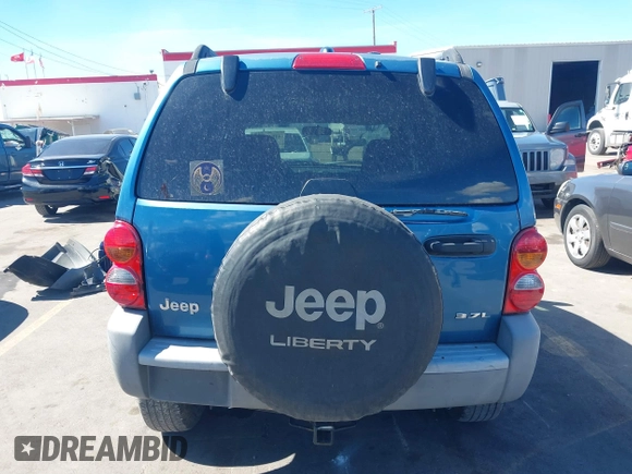 2005 Jeep Liberty Sport with VIN 1J4GK48K55W718275, listed as a IAAI auction lot 41869950 with 198,154 mi miles. Bid and sale history available at carsss.com. Image 17.
