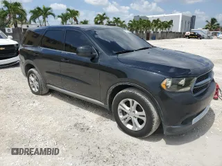 2012 Dodge Durango SXT with VIN 1C4RDHAG7CC204674, listed as a Copart auction lot 63785385 with 136,478 mi miles and Clean title. Bid and sale history available at DreamBid. Image 4.