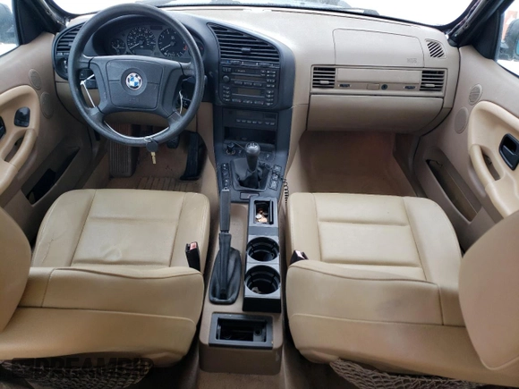 1998 BMW 3 Series 318i with VIN WBACC9329WEE60890, listed as a Copart auction lot 42497055 with 138,346 mi miles and Salvage Title. Bid and sale history available at carsss.com. Image 8.