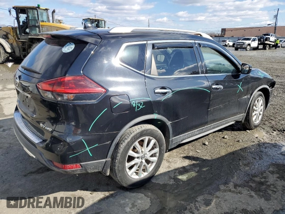 2018 Nissan Rogue SV with VIN KNMAT2MV0JP620028, listed as a Copart auction lot 44685945 with 78,833 mi miles and Salvage Title. Bid and sale history available at DreamBid. Image 3.