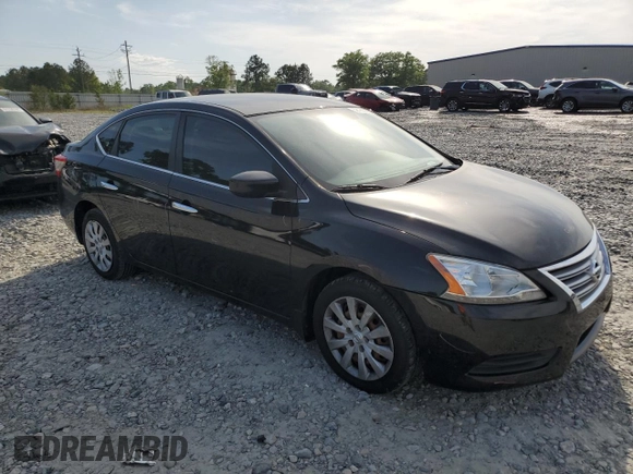 2013 Nissan Sentra SR with VIN 3N1AB7AP1DL791430, listed as a Copart auction lot 52180035 with 105,743 mi miles and Salvage Title. Bid and sale history available at DreamBid. Image 4.