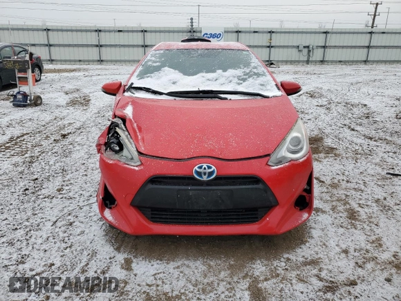 2015 Toyota Prius One with VIN JTDKDTB35F1585540, listed as a Copart auction lot 44861565 with 186,581 mi miles and Salvage Title. Bid and sale history available at DreamBid. Image 5.