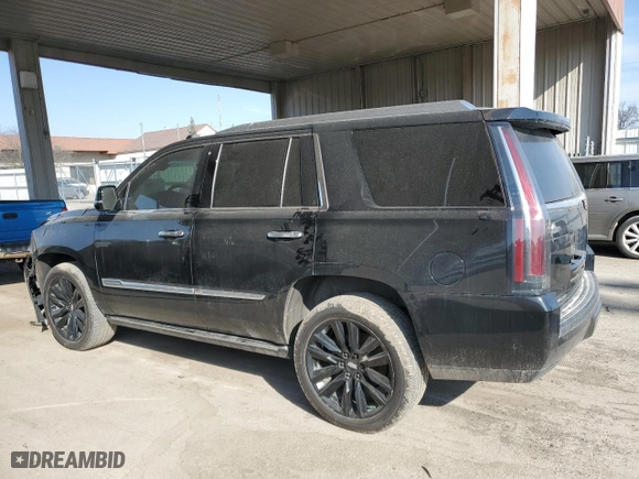 2020 Cadillac Escalade Premium Luxury with VIN 1GYS4CKJ6LR223674, listed as a Copart auction lot 48649295 with 52,324 mi miles and Salvage Title. Bid and sale history available at carsss.com. Image 2.