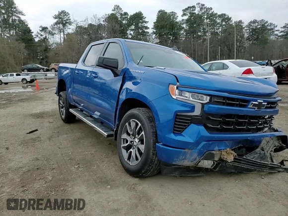 2024 Chevrolet Silverado 1500 RST with VIN 1GCUDEE8XRZ208610, listed as a Copart auction lot 45490585 with 0 mi miles and Salvage Title. Bid and sale history available at carsss.com. Image 11.