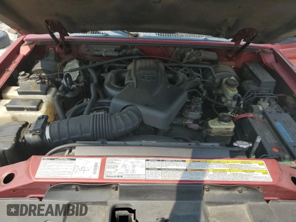 2000 Ford Explorer XLT with VIN 1FMZU73E4YZA72348, listed as a Copart auction lot 59015585 with 182,606 mi miles and Salvage title. Bid and sale history available at DreamBid. Image 12.