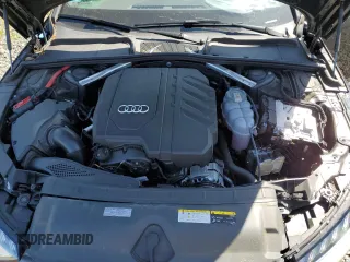 2023 Audi A4 S line Premium Plus with VIN WAUEAAF47PA005572, listed as a Copart auction lot 55026685 with 33,437 mi miles and Salvage Title. Bid and sale history available at DreamBid. Image 11.
