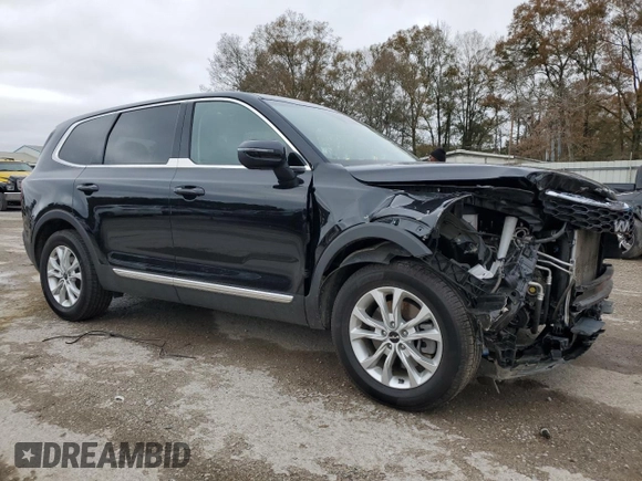 2022 Kia Telluride LX with VIN 5XYP24HC2NG234480, listed as a Copart auction lot 42247645 with 67,905 mi miles and Salvage title. Bid and sale history available at DreamBid. Image 4.
