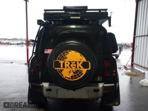 2023 Land Rover Defender S with VIN SALEJ7EX6P2137517, listed as a IAAI auction lot 41502561 with 13,998 mi miles and . Bid and sale history available at DreamBid. Image 16.