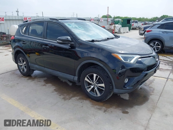 2017 Toyota RAV4 XLE with VIN 2T3WFREV9HW340451, listed as a IAAI auction lot 41937327 with 107,212 mi miles. Bid and sale history available at carsss.com. Image 1.