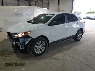 2021 Chevrolet Equinox LS with VIN 3GNAXHEV3MS137801, listed as a Copart auction lot 59415405 with 88,224 mi miles and Salvage title. Bid and sale history available at DreamBid. Image 1.