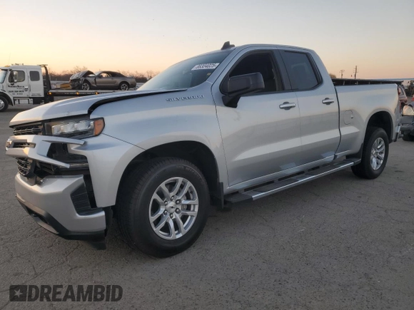 2019 Chevrolet Silverado 1500 RST with VIN 1GCRWDED1KZ273438, listed as a Copart auction lot 88304025 with 90,035 mi miles and Salvage Title. Bid and sale history available at carsss.com. Image 1.