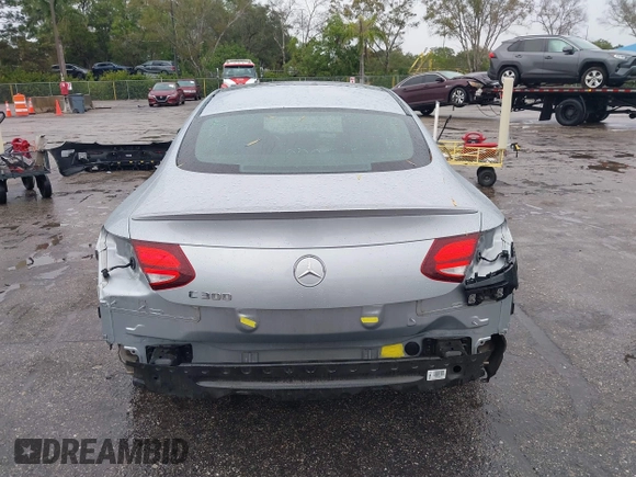 2022 Mercedes-Benz C 300 with VIN W1KWJ8DB7NG115264, listed as a IAAI auction lot 41353889 with 24,361 mi miles and . Bid and sale history available at DreamBid. Image 17.