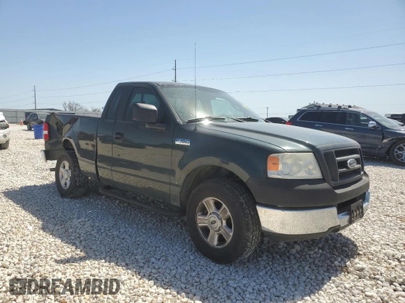 2005 Ford F-150 XL with VIN 1FTRF12565NB00117, listed as a Copart auction lot 49998345 with 113,666 mi miles and Salvage Title. Bid and sale history available at carsss.com. Image 4.