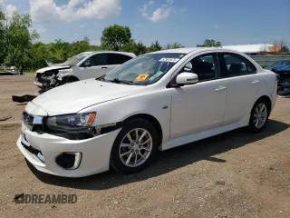 2016 Mitsubishi Lancer SE with VIN JA32V2FW2GU003274, listed as a Copart auction lot 62503975 with 38,979 mi miles and Salvage title. Bid and sale history available at DreamBid. Image 1.