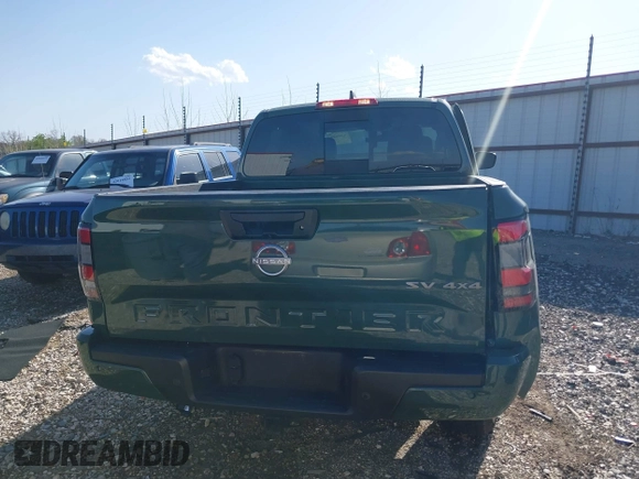 2023 Nissan Frontier Pro-4X with VIN 1N6ED1EK9PN620317, listed as a IAAI auction lot 42008021 with 36,139 mi miles and . Bid and sale history available at DreamBid. Image 15.