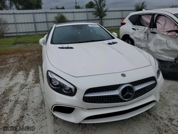 2019 Mercedes-Benz SL-Class SL 550 with VIN WDDJK7DA9KF055577, listed as a Copart auction lot 74231814 with 0 mi miles and Non Repairable. Bid and sale history available at carsss.com. Image 5.