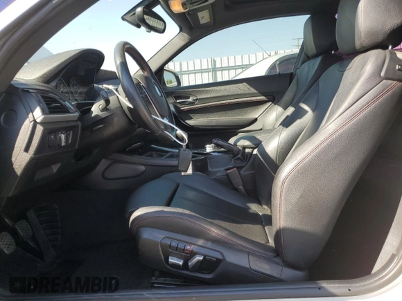 2016 BMW 2 Series 228i with VIN WBA1F5C57GV343714, listed as a Copart auction lot 46691475 with 113,226 mi miles and Salvage title. Bid and sale history available at DreamBid. Image 7.
