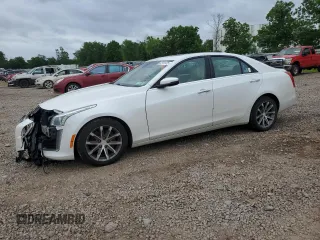 2016 Cadillac CTS Luxury Collection AWD with VIN 1G6AX5SX7G0119166, listed as a Copart auction lot 62731975 with 52,026 mi miles and Salvage title. Bid and sale history available at DreamBid. Image 1.