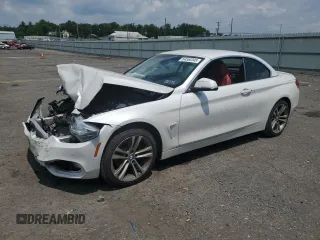 2017 BMW 4 Series 430i xDrive with VIN WBA4U9C53H5D44289, listed as a Copart auction lot 64550345 with 53,525 mi miles and Salvage title. Bid and sale history available at DreamBid. Image 1.