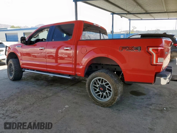 2015 Ford F-150 XLT with VIN 1FTEW1EF8FKD08747, listed as a Copart auction lot 62833355 with 141,290 mi miles and Salvage title. Bid and sale history available at DreamBid. Image 2.