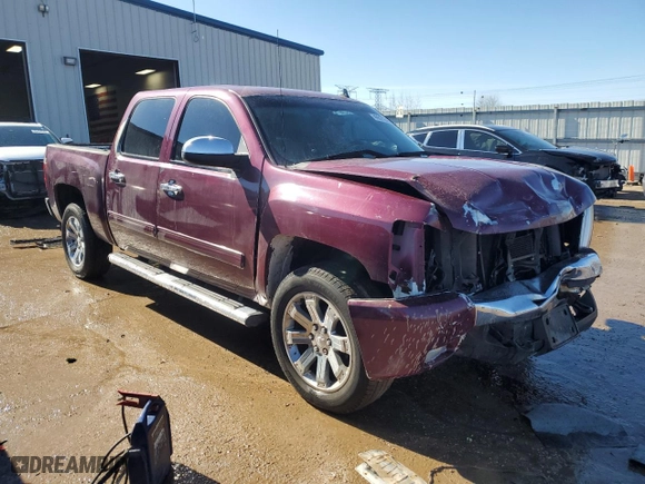 2010 Chevrolet Silverado 1500 LT with VIN 3GCRKSE32AG167103, listed as a Copart auction lot 46627245 with 194,110 mi miles and Salvage Title. Bid and sale history available at carsss.com. Image 4.