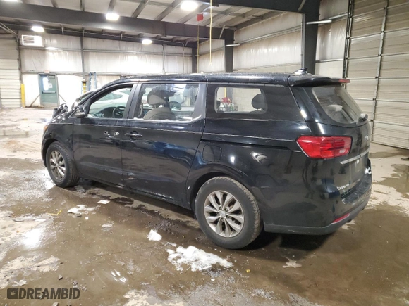 2020 Kia Sedona L with VIN KNDMA5C10L6596129, listed as a Copart auction lot 85551654 with 79,505 mi miles and Salvage Title. Bid and sale history available at carsss.com. Image 2.