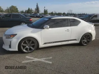 2014 Scion tC with VIN JTKJF5C74E3068311, listed as a Copart auction lot 47496275 with 135,925 mi miles and Salvage Title. Bid and sale history available at carsss.com. Image 1.
