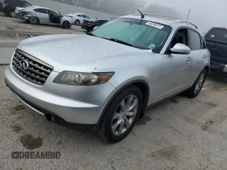 2008 Infiniti FX35 with VIN JNRAS08U78X104851, listed as a Copart auction lot 85694614 with 234,676 mi miles and Salvage Title. Bid and sale history available at carsss.com. Image 1.