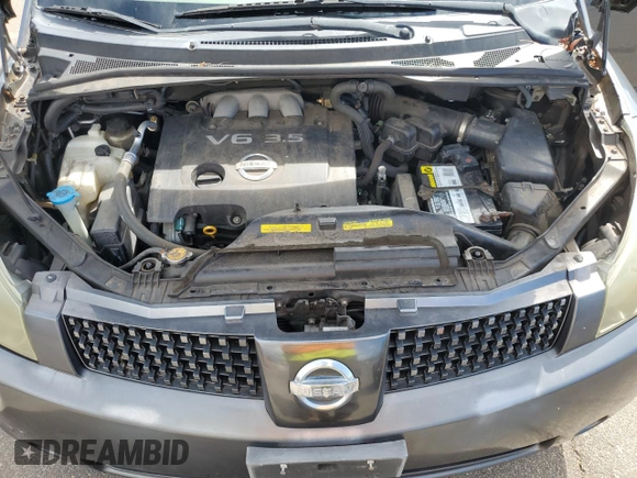 2004 Nissan Quest SE with VIN 5N1BV28U74N353014, listed as a Copart auction lot 76980674 with 32,845 mi miles and Clean Title. Bid and sale history available at carsss.com. Image 12.