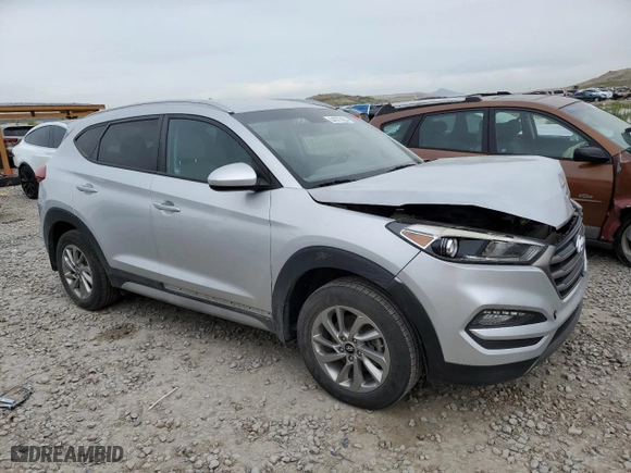 2018 Hyundai Tucson SEL with VIN KM8J3CA42JU779714, listed as a Copart auction lot 54373185 with 90,607 mi miles and Salvage Title. Bid and sale history available at carsss.com. Image 4.