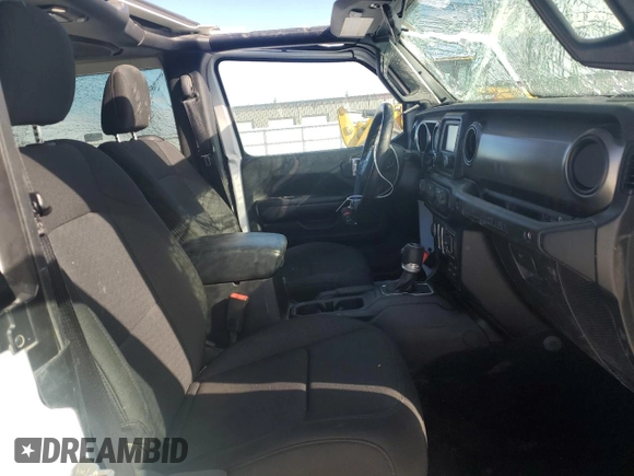 2020 Jeep Wrangler Sport S with VIN 1C4GJXAN7LW155533, listed as a Copart auction lot 44885625 with 40,045 mi miles and Salvage title. Bid and sale history available at DreamBid. Image 11.