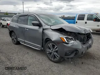 2018 Nissan Pathfinder SV with VIN 5N1DR2MM2JC646202, listed as a Copart auction lot 61668565 with 225,370 mi miles and Salvage title. Bid and sale history available at DreamBid. Image 4.