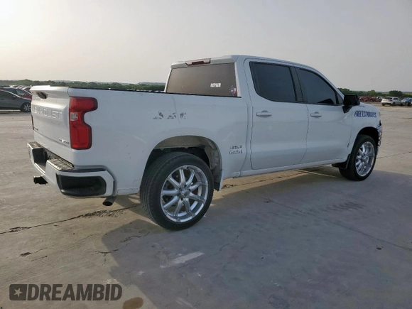 2020 Chevrolet Silverado 1500 Custom with VIN 3GCPWBEK9LG426899, listed as a Copart auction lot 56714435 with 141,167 mi miles and Clean Title. Bid and sale history available at DreamBid. Image 3.