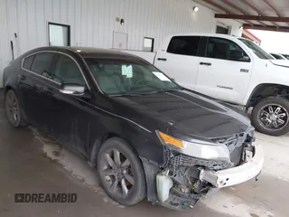 2012 Acura TL Tech Auto with VIN 19UUA8F50CA033550, listed as a IAAI auction lot 41897191 with 198,629 mi miles. Bid and sale history available at carsss.com. Image 1.