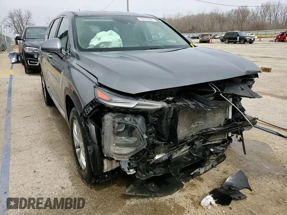 2019 Hyundai Santa Fe SE with VIN 5NMS2CAD9KH131243, listed as a Copart auction lot 49673665 with 58,079 mi miles and Salvage Title. Bid and sale history available at DreamBid. Image 15.