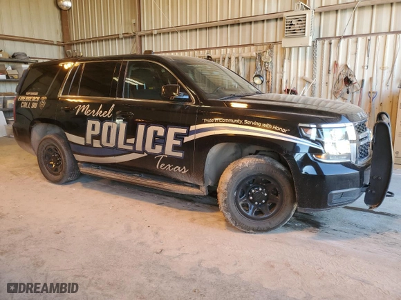 2016 Chevrolet Tahoe Commercial with VIN 1GNLCDEC1GR162697, listed as a Copart auction lot 88663045 with 91,078 mi miles and Salvage Title. Bid and sale history available at carsss.com. Image 4.