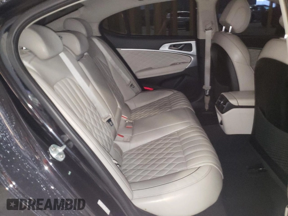 2019 Genesis G70 Dynamic with VIN KMTG34LE1KU019917, listed as a Copart auction lot 46551025 with 102,348 mi miles and Non Repairable. Bid and sale history available at DreamBid. Image 11.
