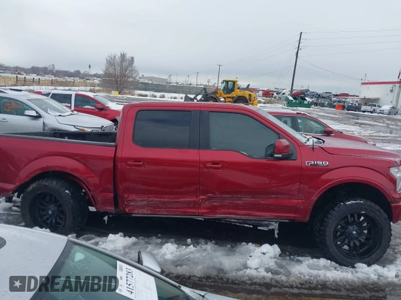 2017 Ford F-150 XL with VIN 1FTEW1EG5HFC70270, listed as a IAAI auction lot 41583973 with 1 mi miles. Bid and sale history available at carsss.com. Image 12.