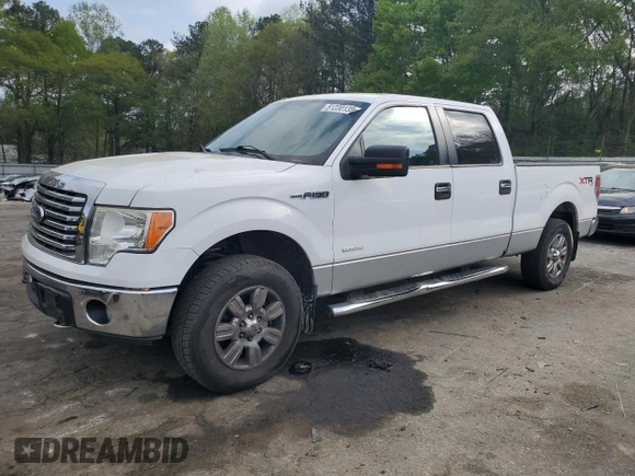 2011 Ford F-150 XLT with VIN 1FTFW1ET5BFB86491, listed as a Copart auction lot 51230135 with 198,358 mi miles and Salvage Title. Bid and sale history available at carsss.com. Image 1.