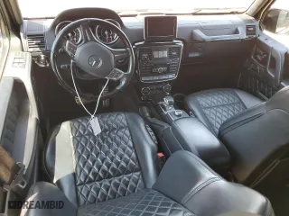 2015 Mercedes-Benz G-Class G 63 AMG with VIN WDCYC7DF5FX233898, listed as a Copart auction lot 60084024 with 66,203 mi miles and Salvage Title. Bid and sale history available at carsss.com. Image 8.