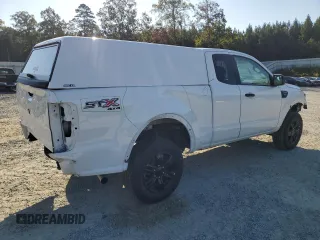 2022 Ford Ranger XL with VIN 1FTER1FH5NLD32553, listed as a Copart auction lot 76031904 with 23,644 mi miles and Salvage Title. Bid and sale history available at DreamBid. Image 3.