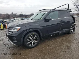 2021 Volkswagen Atlas SE with VIN 1V2DP2CA5MC527029, listed as a Copart auction lot 83847984 with 82,896 mi miles and Salvage title. Bid and sale history available at DreamBid. Image 1.