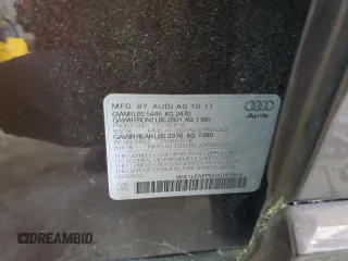 2012 Audi Q5 Premium Plus with VIN WA1LFAFP5CA046664, listed as a Copart auction lot 53701375 with 158,669 mi miles and Salvage title. Bid and sale history available at DreamBid. Image 13.